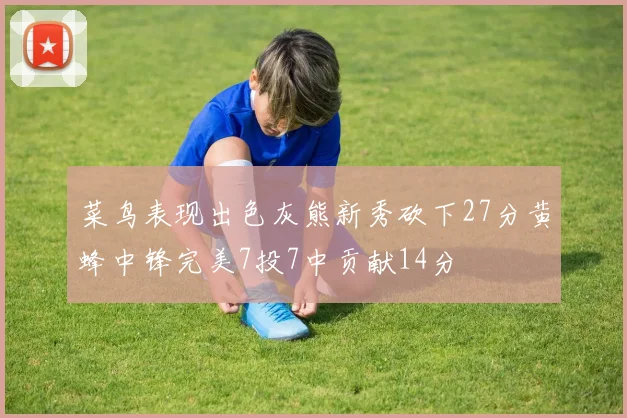 菜鸟表现出色灰熊新秀砍下27分黄蜂中锋完美7投7中贡献14分